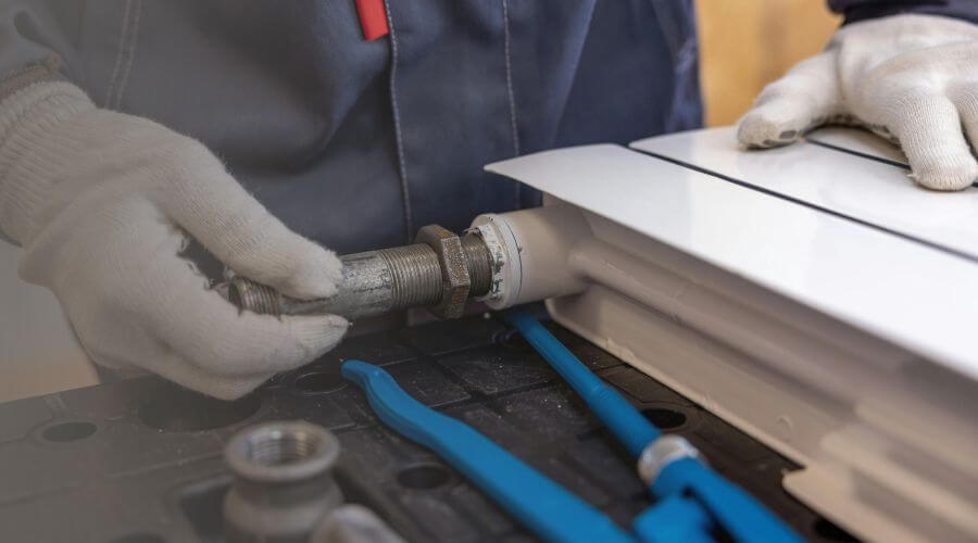 Burst pipe repair in Odessa, DE